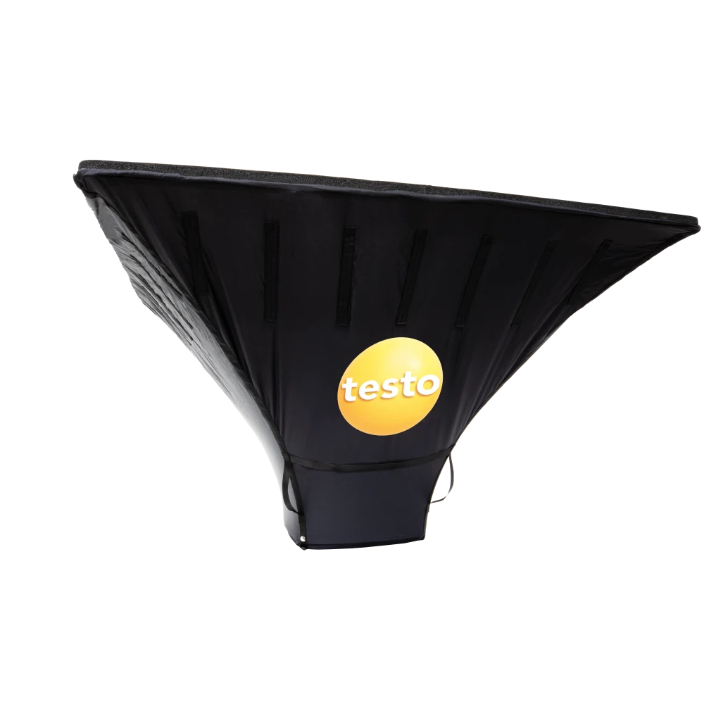 Pâlnie debit 1200 x 1200 mm – pentru Testo 420
