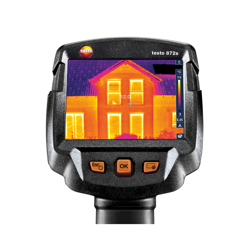 Testo 872s - Cameră de termoviziune cu aplicație pentru mobil - imagine 4