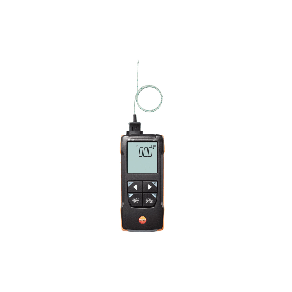 Testo 925 – Instrument de măsurare a temperaturii pentru TC Tip K cu conexiune la aplicație