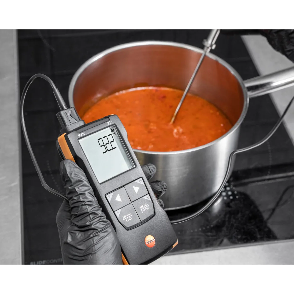 Testo 925 - Instrument de măsurare a temperaturii pentru TC Tip K cu conexiune la aplicație - imagine 7