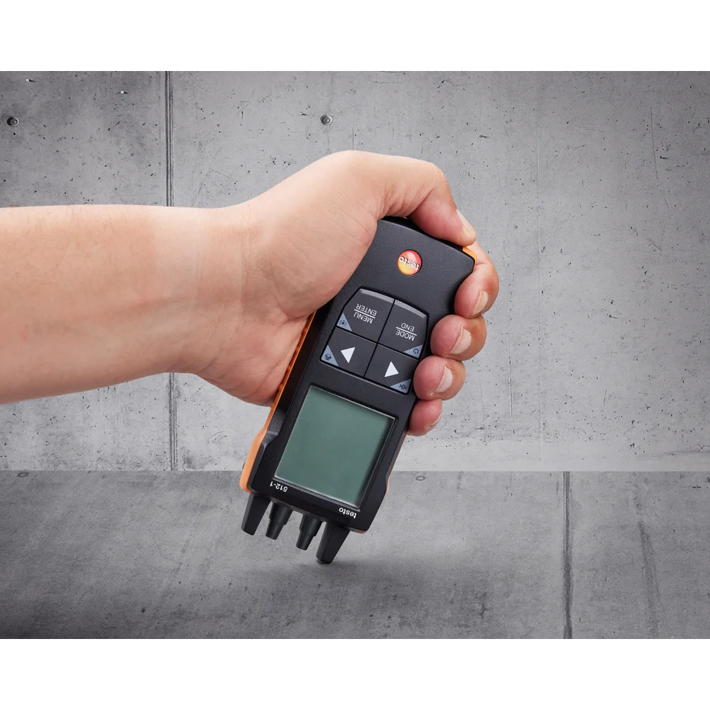 Testo 512-1 - Instrument digital de măsurare a presiunii diferențiale cu conexiune la aplicație - imagine 5