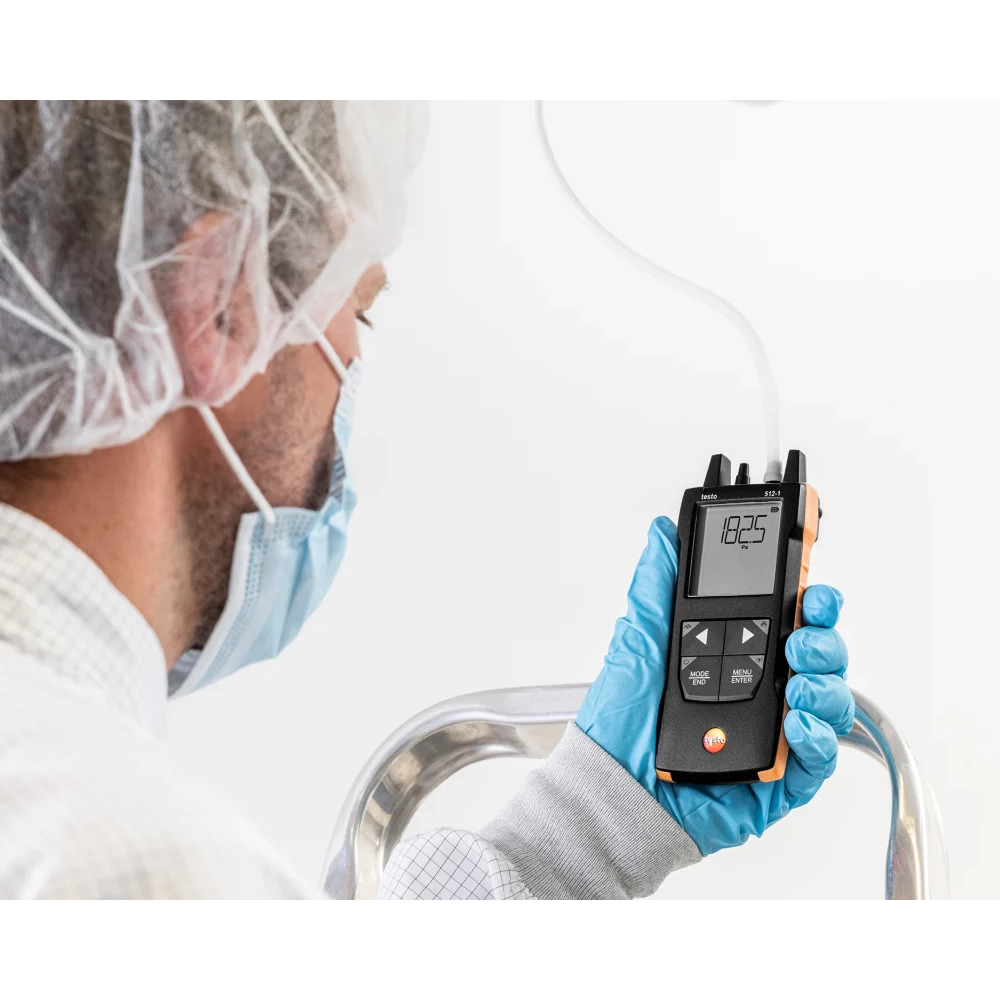 Testo 512-1 - Instrument digital de măsurare a presiunii diferențiale cu conexiune la aplicație - imagine 8