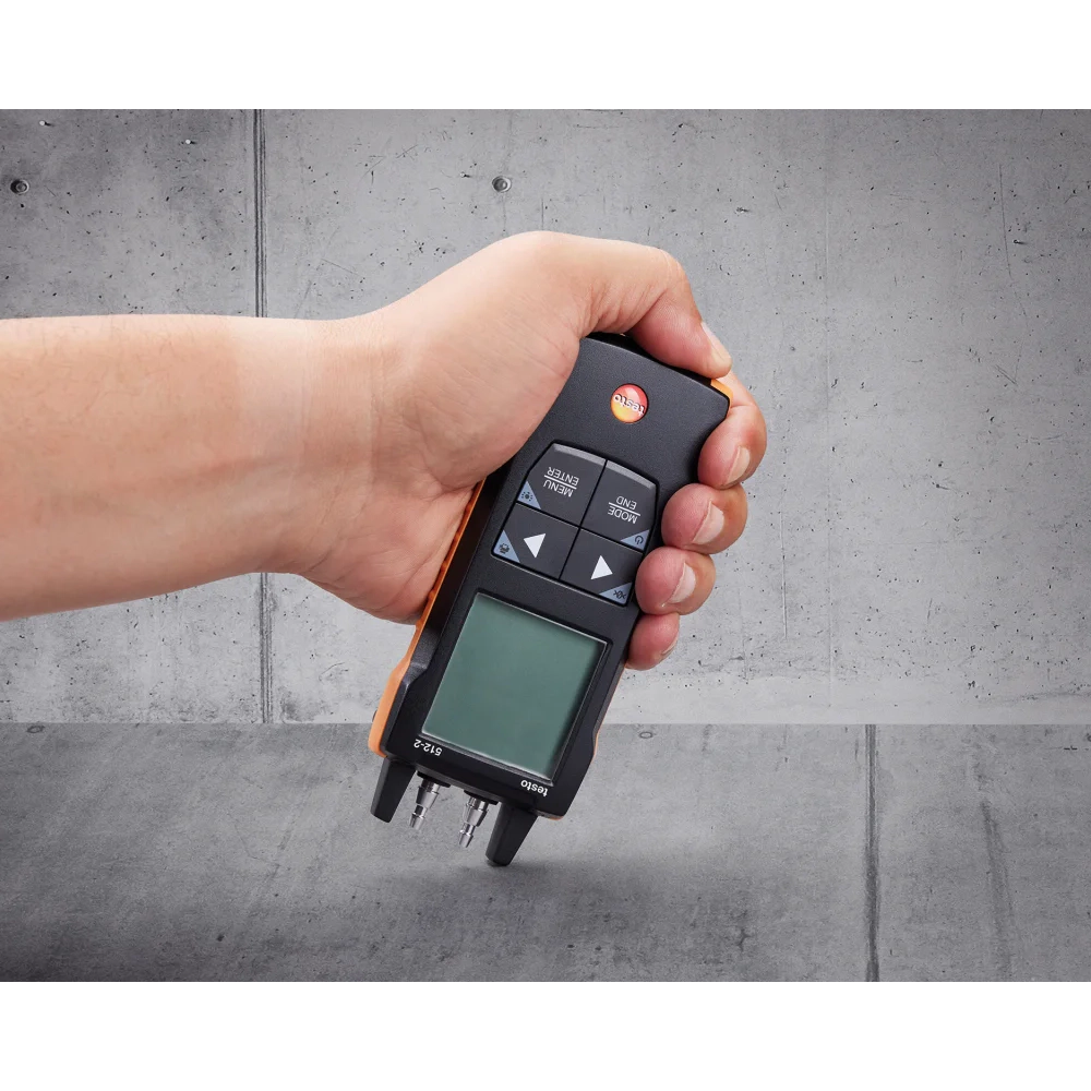 Testo 512-2 - Instrument digital de măsurare a presiunii diferențiale cu conexiune la aplicație - imagine 4