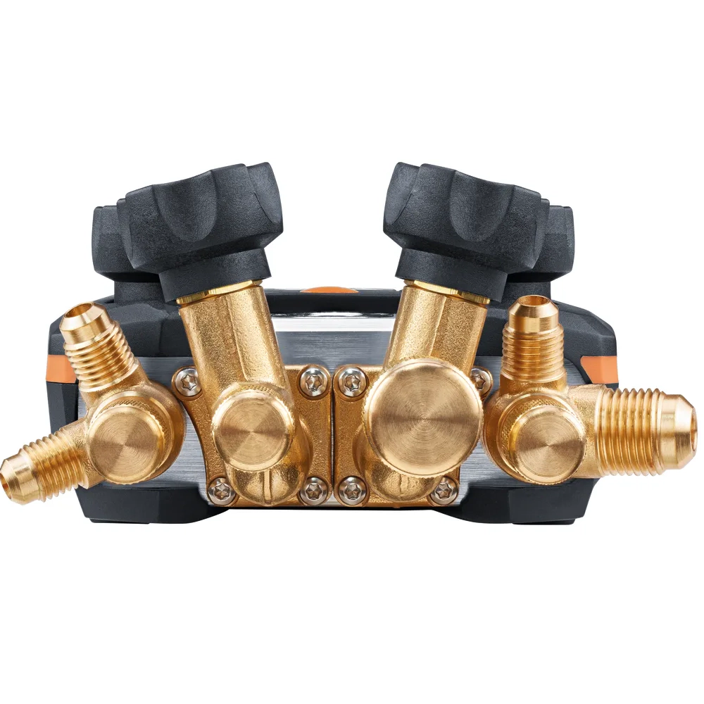 Testo 557s - Set Vacuum Smart cu furtunuri - Manifold digital inteligent cu sonde wireless de temperatură și vacuum plus set de 4 furtunuri - imagine 5