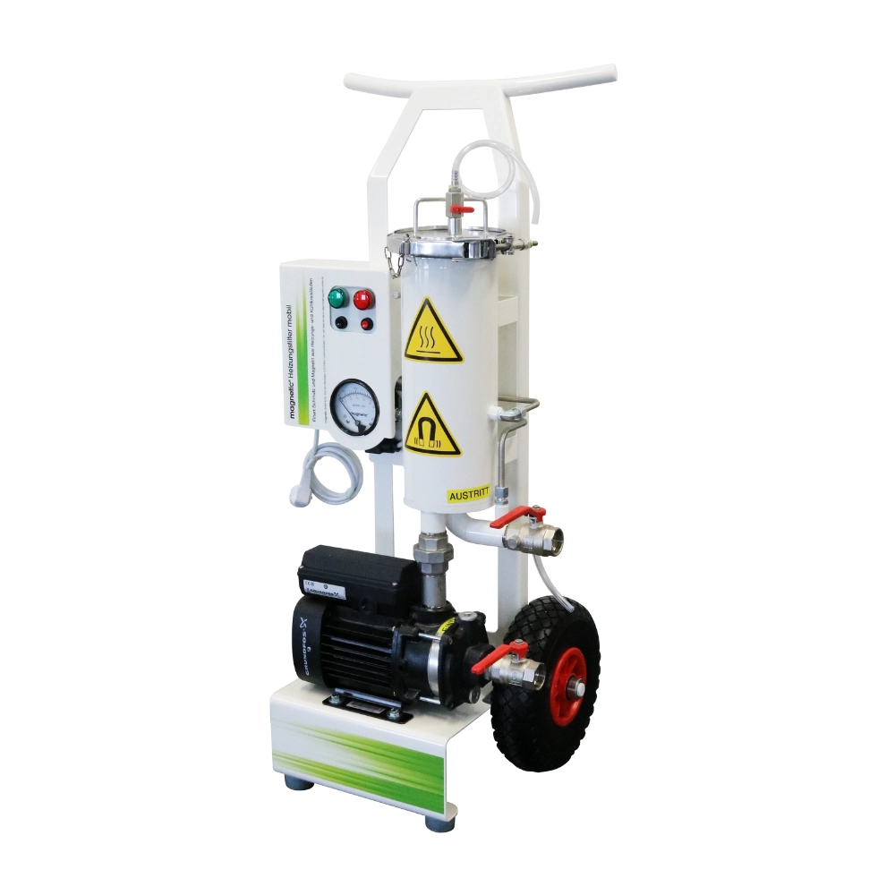 MAGNETIC – Stație mobilă de filtrare pentru sistemele de încălzire HWF-1