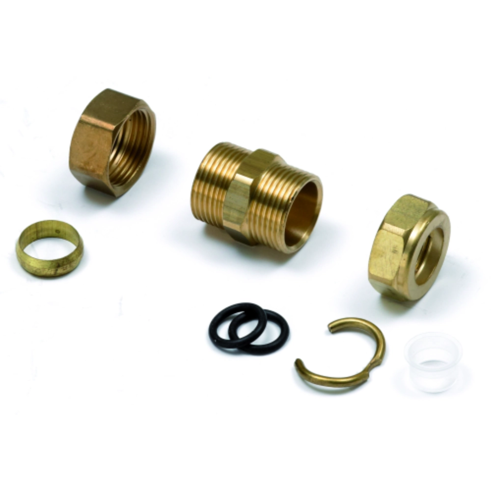 LEIFELD – Niplu adaptor pentru conectare de la țeava de inox flexibilă (O-Ring) la țeava de cupru