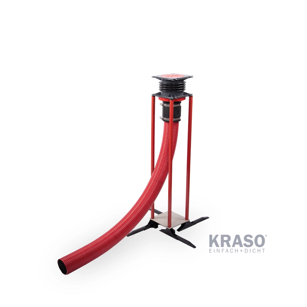 KRASO - Sistem flexibil de introducere a conductelor de alimentare pentru pompe de căldură - prin pardoseală - 110 (3 - 12 m) - imagine 4