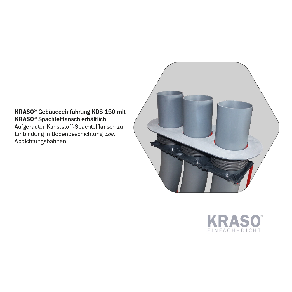 KRASO - Sistem de trecere a cablurilor electrice / instalațiilor sanitare DN 150 - imagine 4