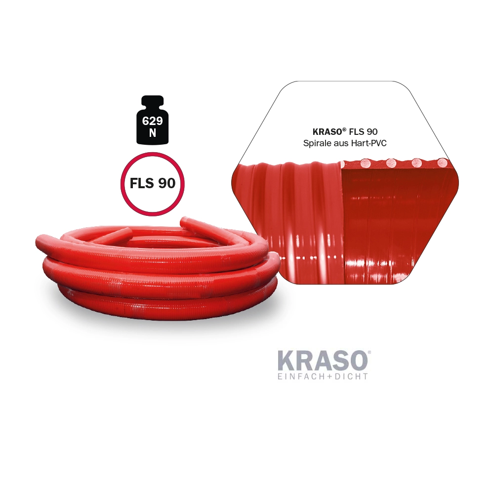KRASO - Sistem flexibil de tub gol FLS DN 90 - 150 (30 metri) - imagine 3