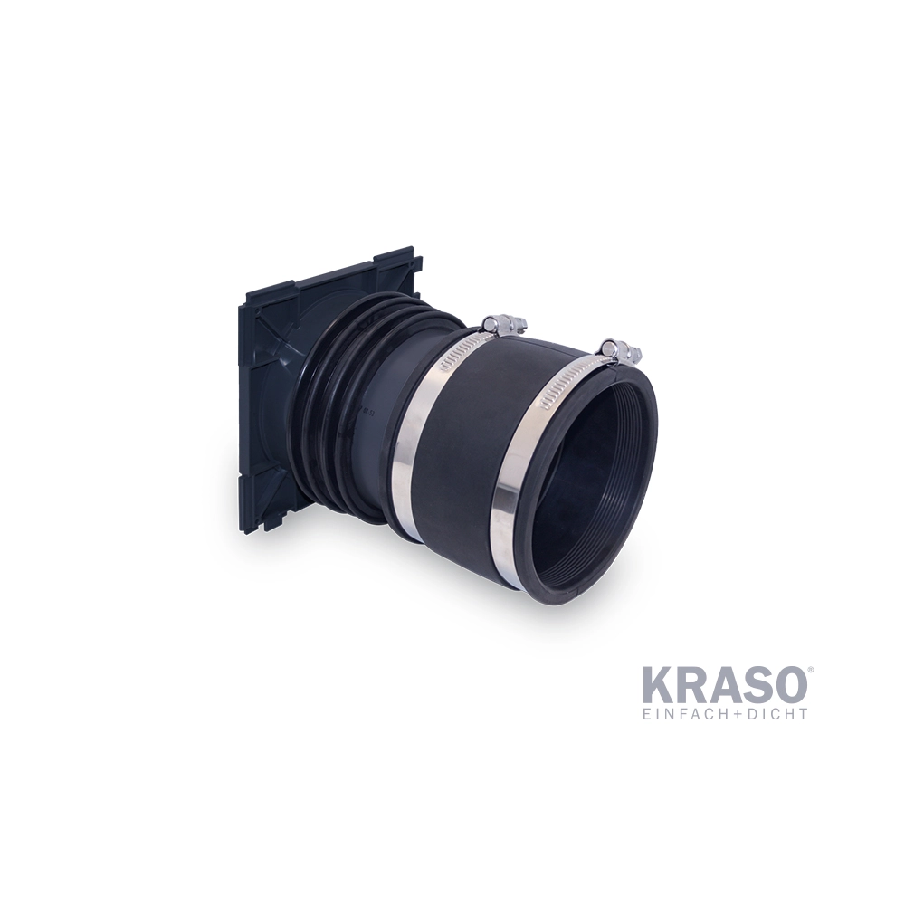 KRASO - Trecere de cabluri cu etanșare unică și conector de țeavă DN 110 / 160 mm - imagine 2