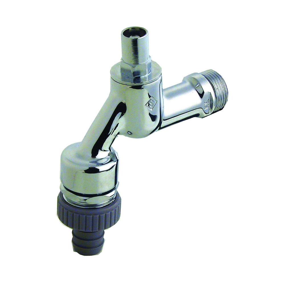 Seppelfricke – Robinet combinat cu ventil de aerisire și antiretur DN15, alamă cromată / mat