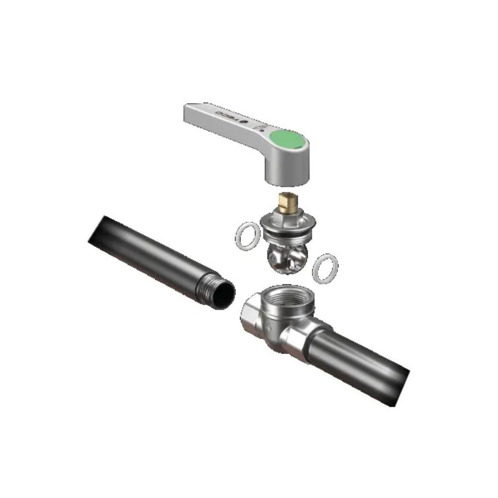 TECO T4 - Robinet universal cu bilă de închidere tip “Top Entry” cu conexiune F/F filetată DN 15 - 25 - imagine 3