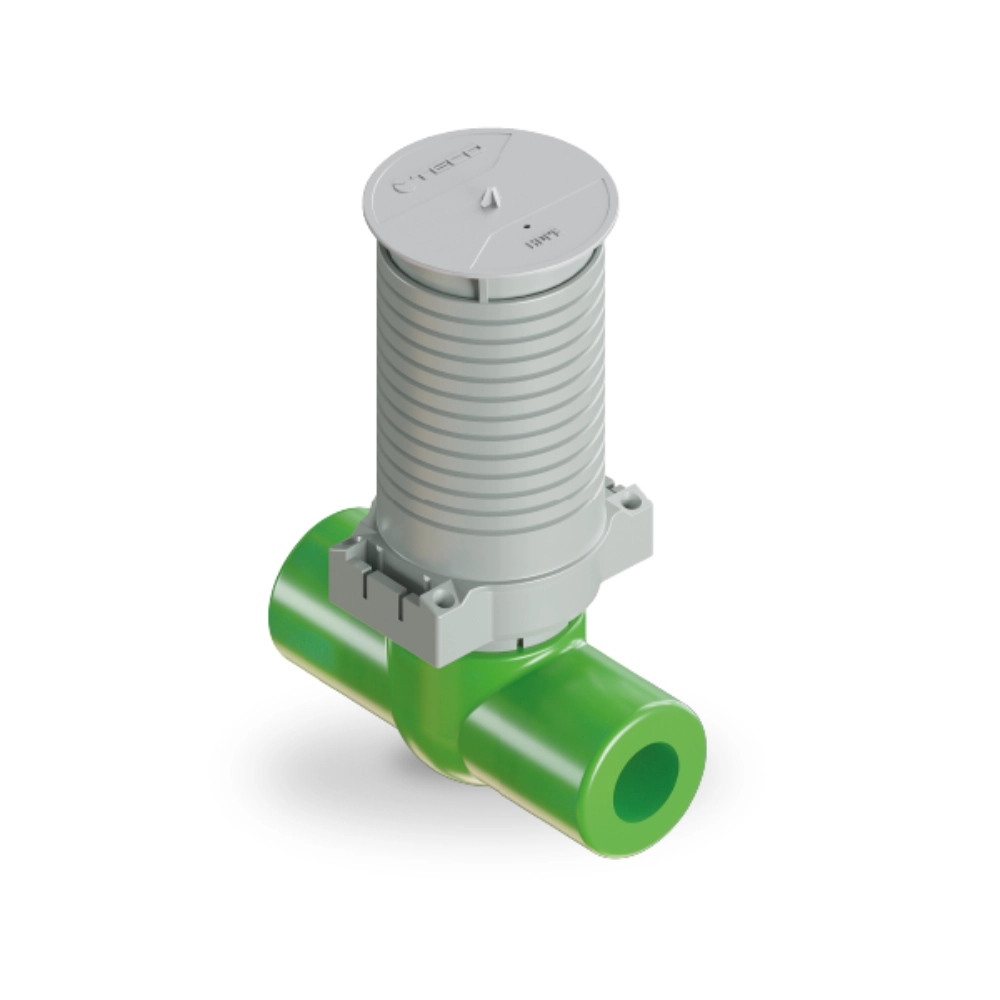 TECO ULTRA – Robinet cu bilă Top Entry cu montare încasată cu accesorii de control pentru țevi PP-R DN 15 – 20
