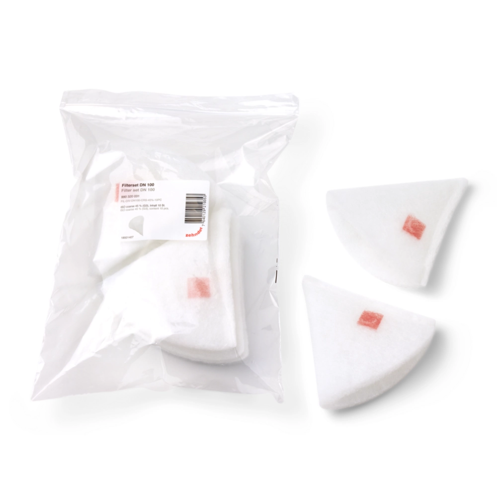 Zehnder – Set de filtre anemostat STC 100/125, grila decorativă rotundă