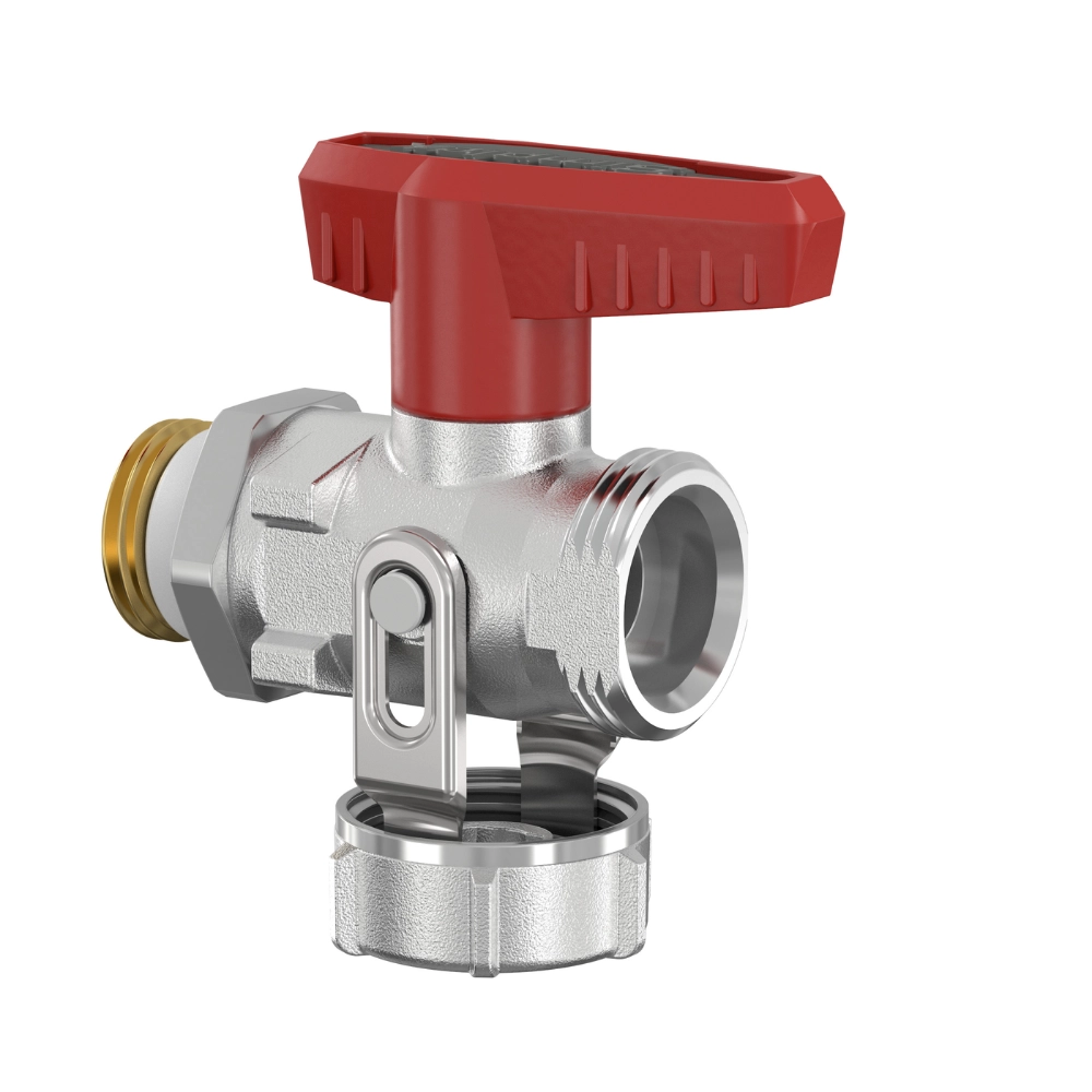 Flamco Simplex – Robinet KFE-KH D fără silicon, cu filet exterior 1/2″ și racord 3/4″