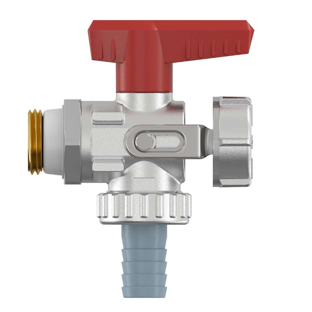 Flamco Simplex - Robinet KFE-KH E SV cu supapă de siguranță, cu filet exterior 1/2" și racord 3/4" - imagine 5