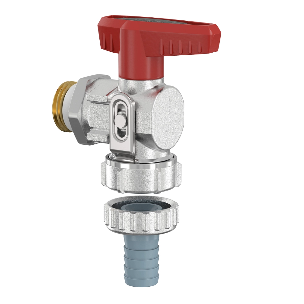 Flamco Simplex - Robinet KFE-KH E SV cu supapă de siguranță, cu filet exterior 1/2" și racord 3/4" - imagine 7