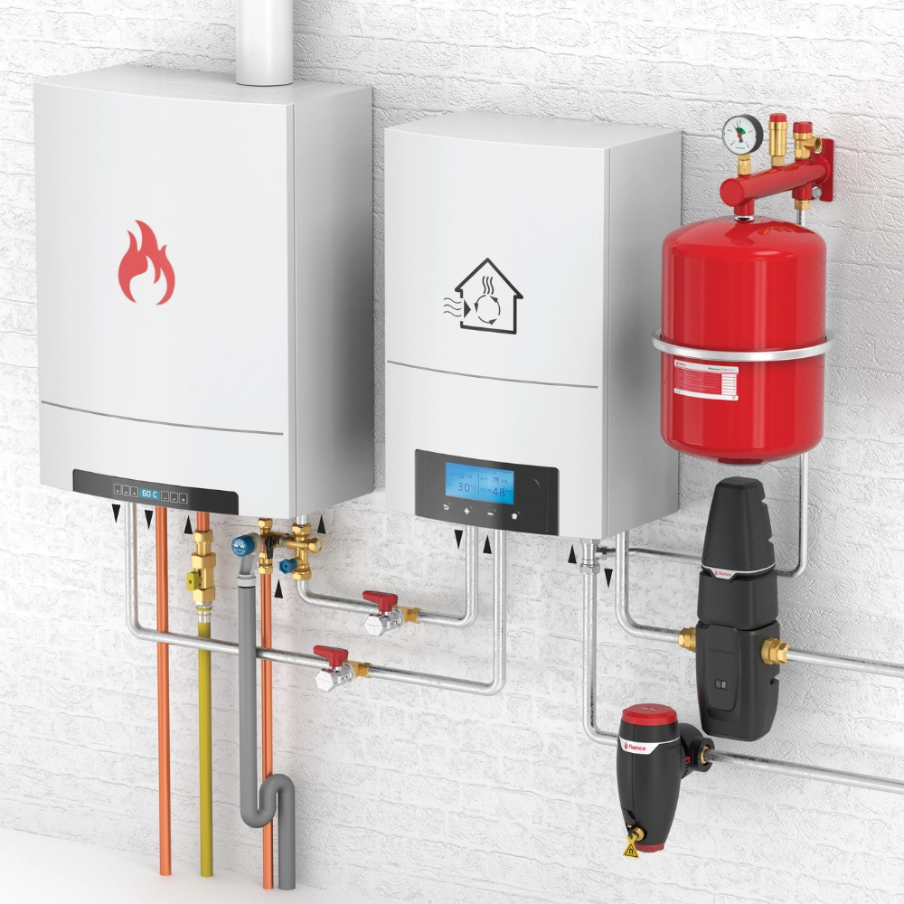 Flamco Simplex - Robinet KFE-KH E SV cu supapă de siguranță, cu filet exterior 1/2" și racord 3/4" - imagine 9