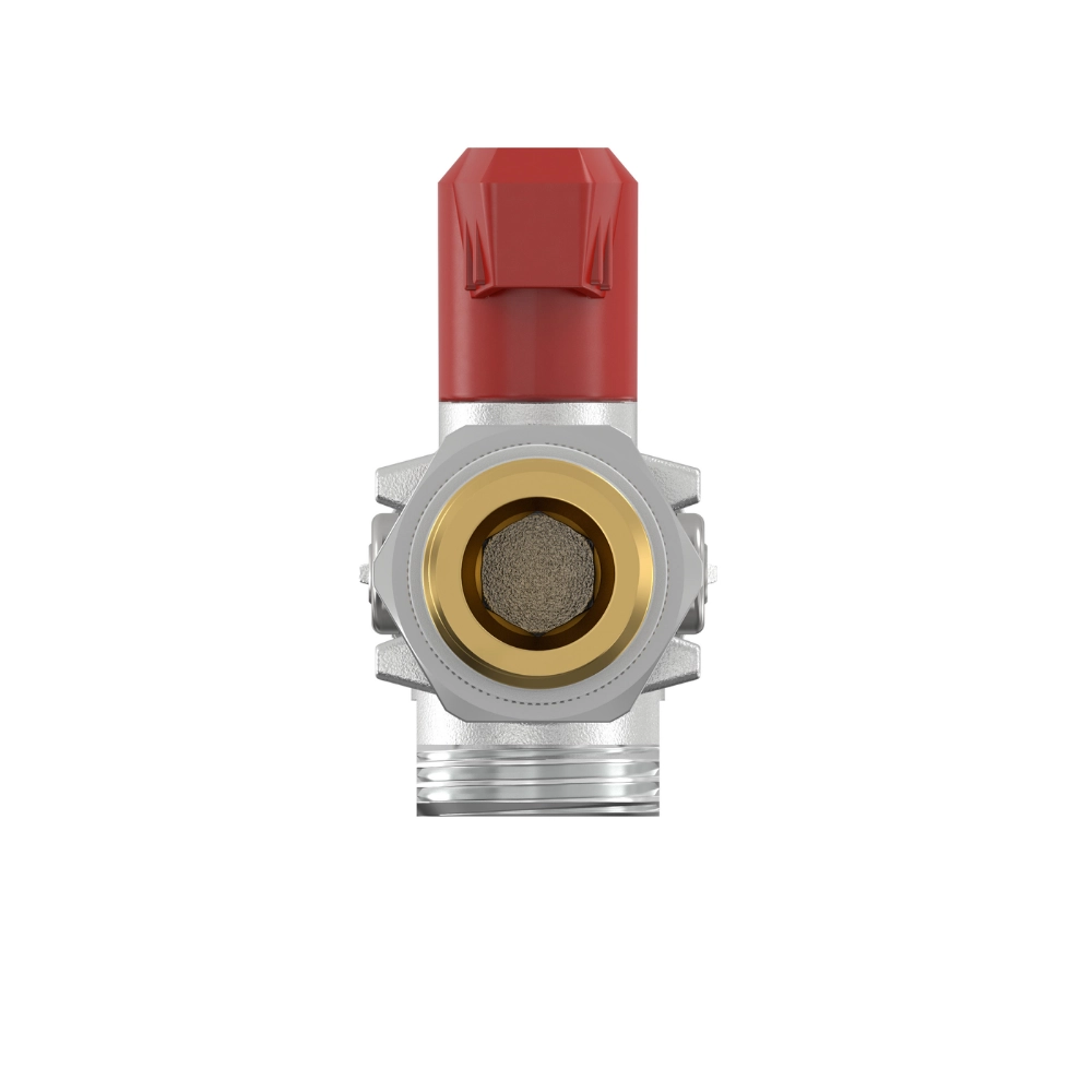 Flamco Simplex - Robinet KFE-KH E fără silicon, cu filet exterior 1/2" și racord 3/4" - imagine 4