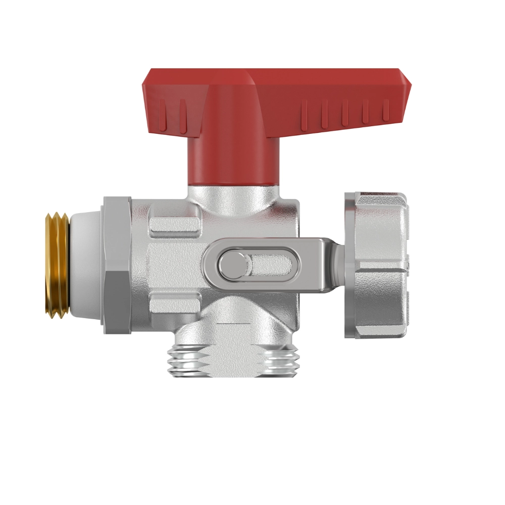 Flamco Simplex - Robinet cu bilă KFE-KH E cu filet exterior 1/2" și racord 3/4" - imagine 4