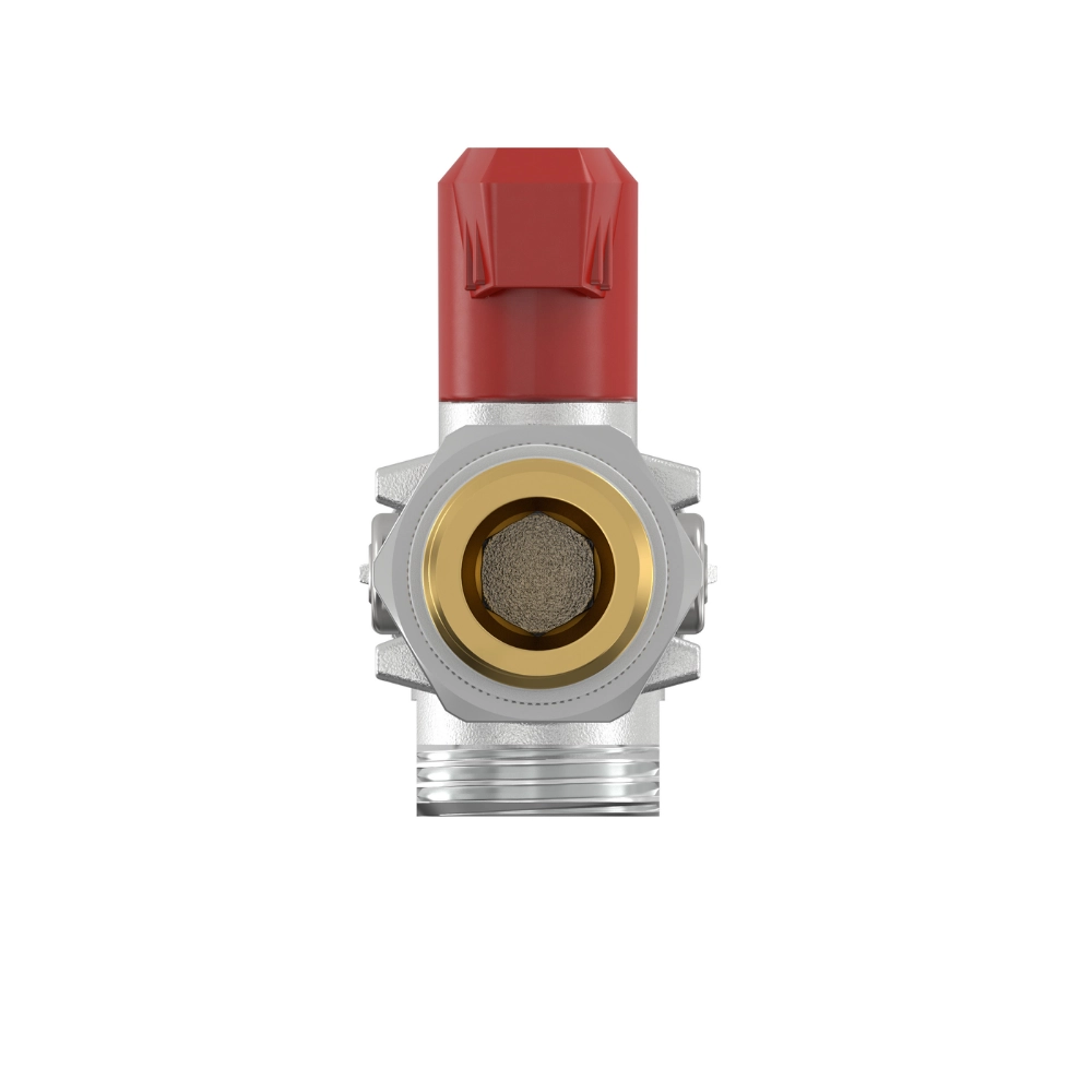Flamco Simplex - Robinet cu bilă KFE-KH E cu filet exterior 1/2" și racord 3/4" - imagine 5