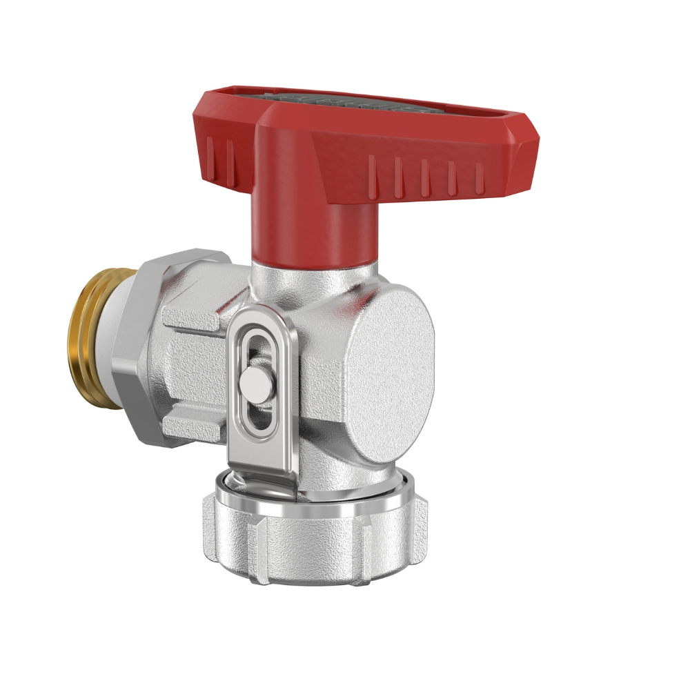 Flamco Simplex - Robinet cu bilă KFE-KH E cu filet exterior 1/2" și racord 3/4" - imagine 6