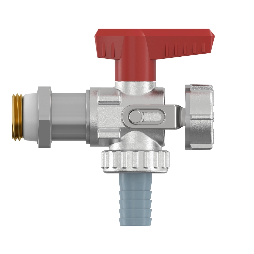 Flamco Simplex - Robinet KFE-KH lung E SV cu supapă de siguranță, cu filet exterior 1/2" și racord 3/4" - imagine 6