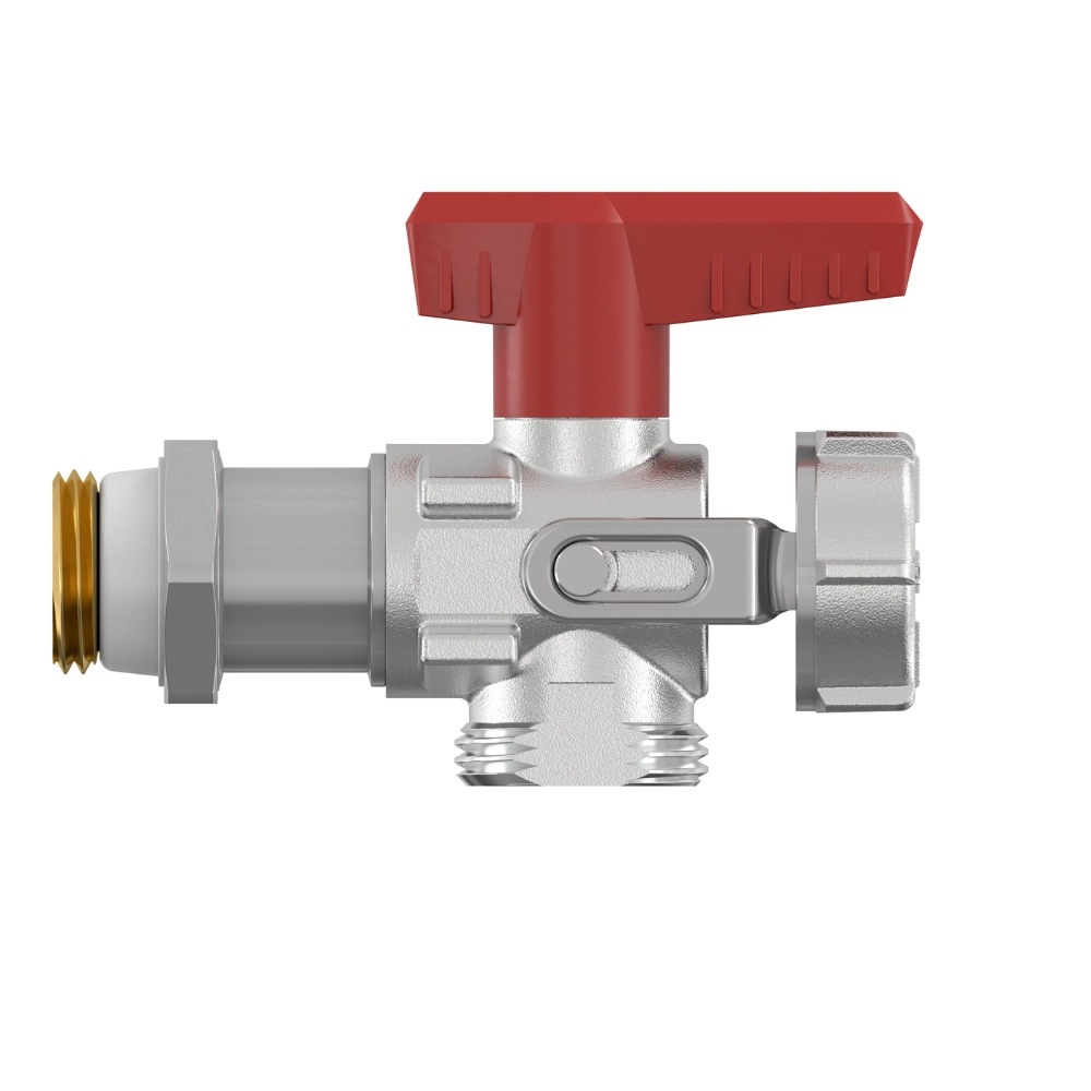Flamco Simplex - Robinet KFE-KH lung E cu filet exterior 1/2" și racord 3/4" - imagine 5
