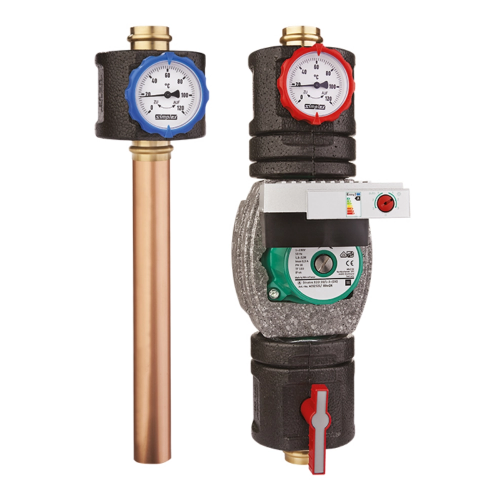 Flamco Simplex - Carcasă izolatoare pentru robineți sferici DN 25–32 - imagine 3