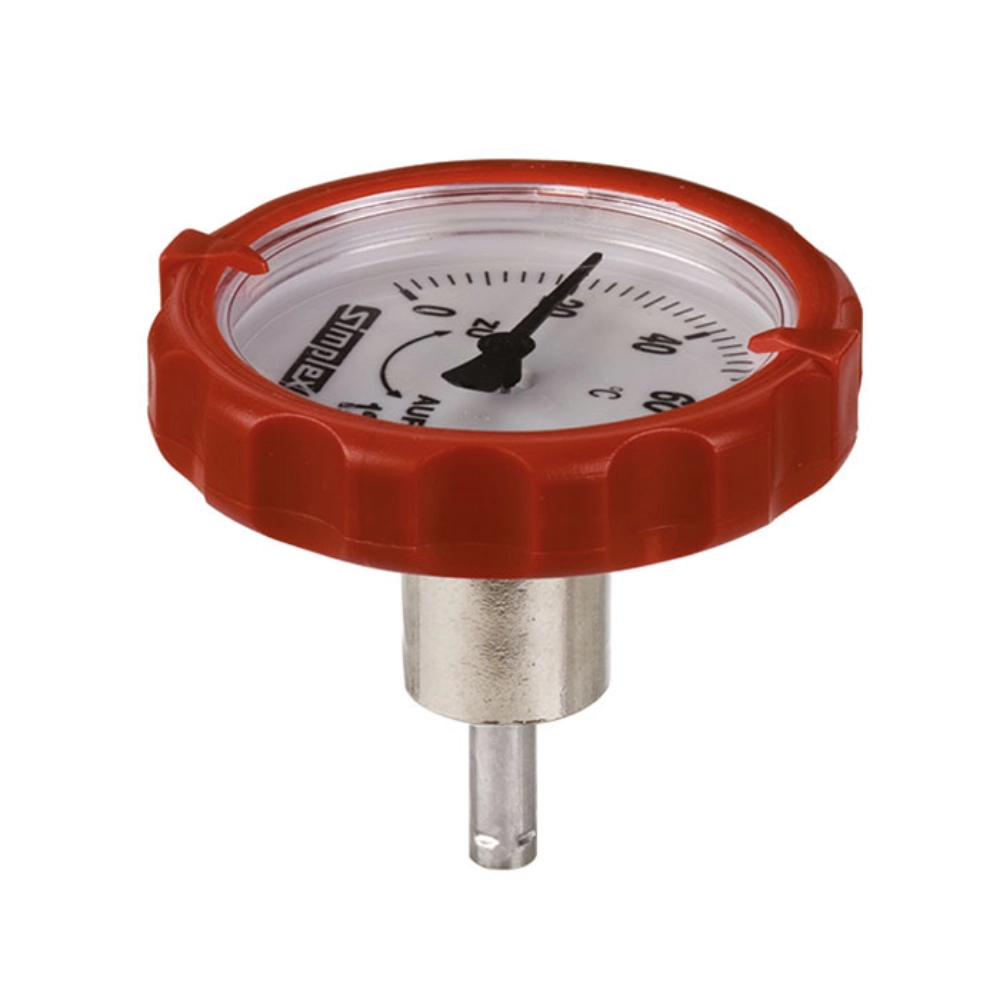 Flamco Simplex – Mâner termometru lung TG-R pentru robineți sferici Simplex DN 20–50
