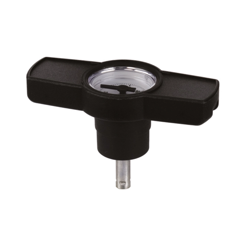 Flamco Simplex - Mâner tip T cu termometru Ø32 mm pentru robineți sferici Simplex DN 20–50