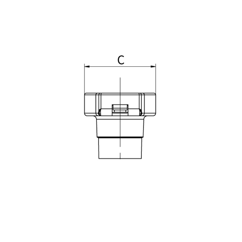 Flamco Simplex - Mâner tip T fără termometru pentru robineți sferici Simplex DN 20–50 - imagine 3