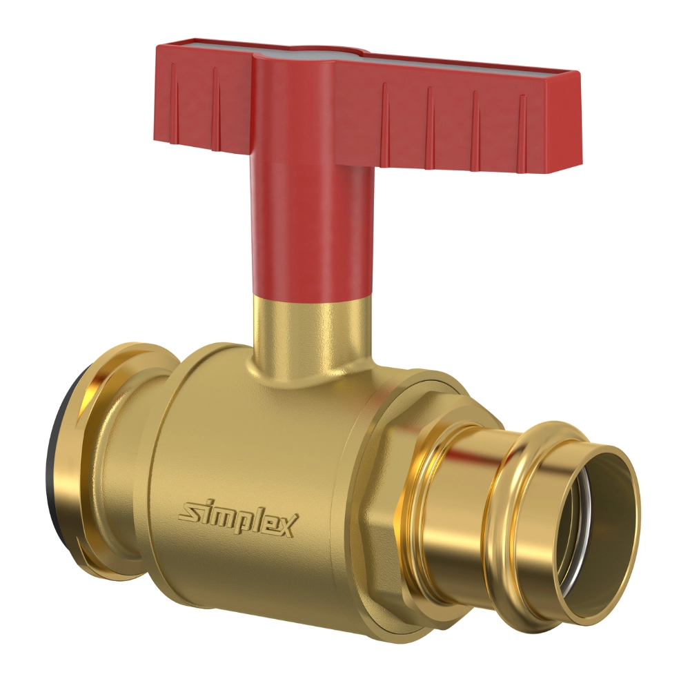 Flamco Simplex – Robinet sferic PKH PRESS FG pentru pompe cu manetă metalică DN25 – DN32