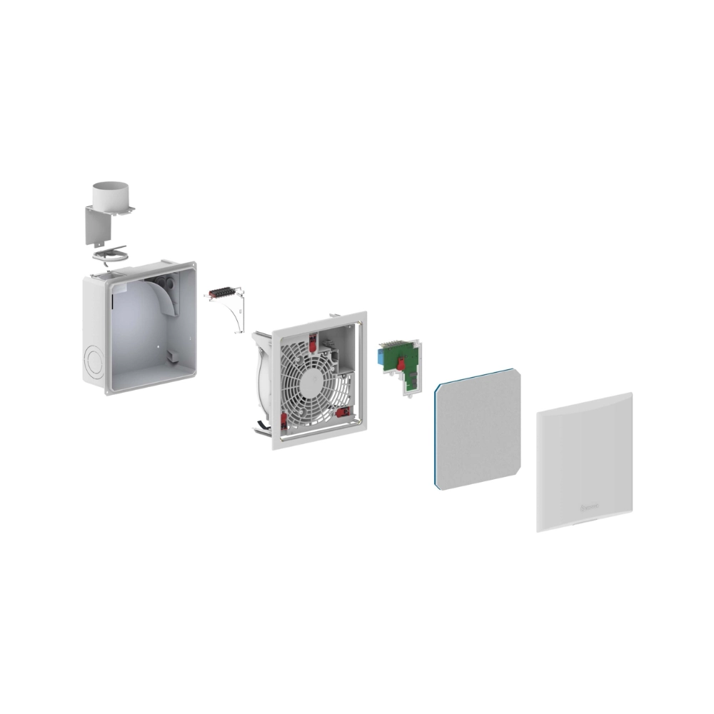 LIMODOR – Carcasă LF/M-R pentru unitate de ventilație, DN80/75 mm - imagine 3