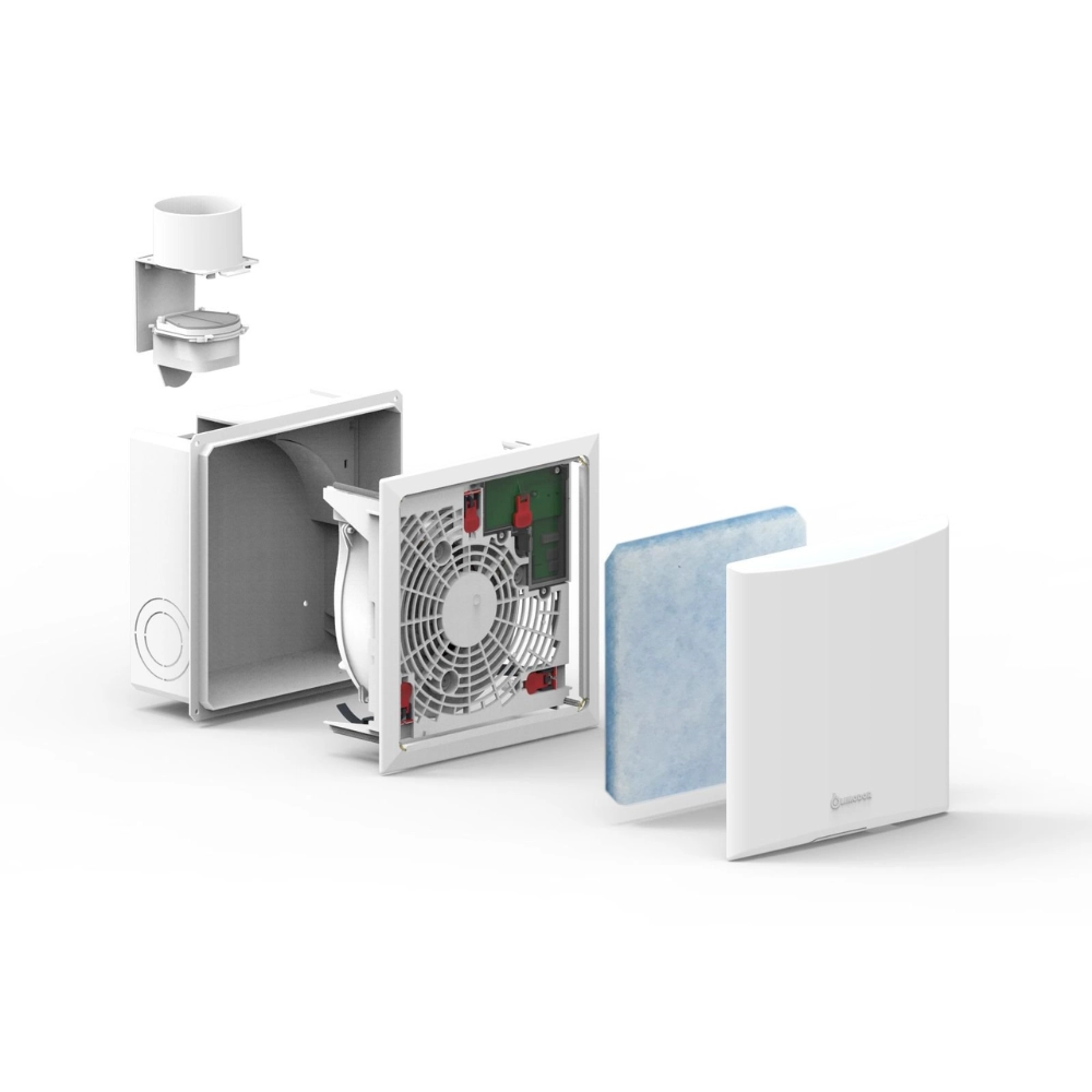 LIMODOR – Modul ventilator LF/M-EC, 6 trepte, debit până la 100 m³/h - imagine 3