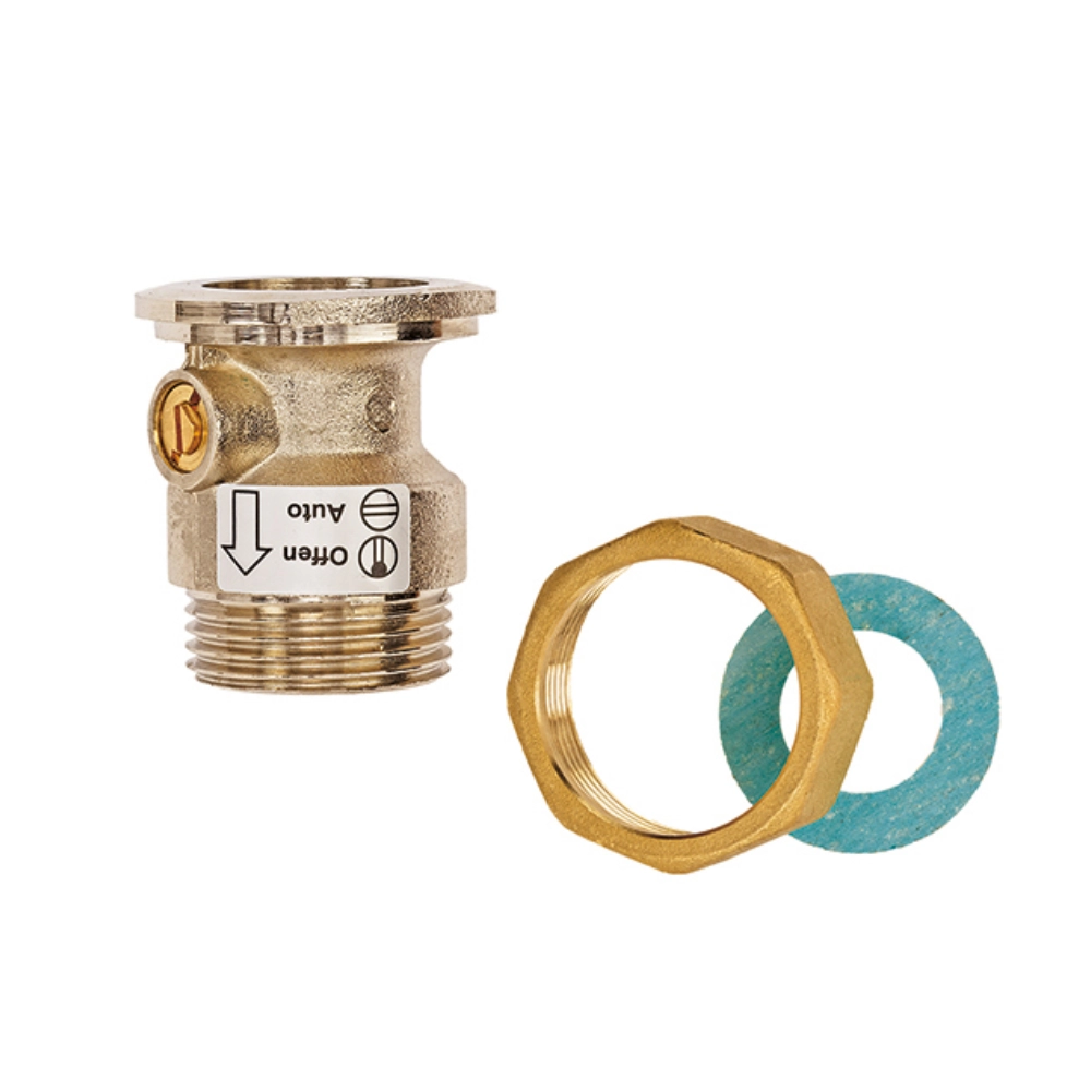 Flamco Meibes – Supapă de sens SB M cu piuliță de legătură, 1″–1 1/4″