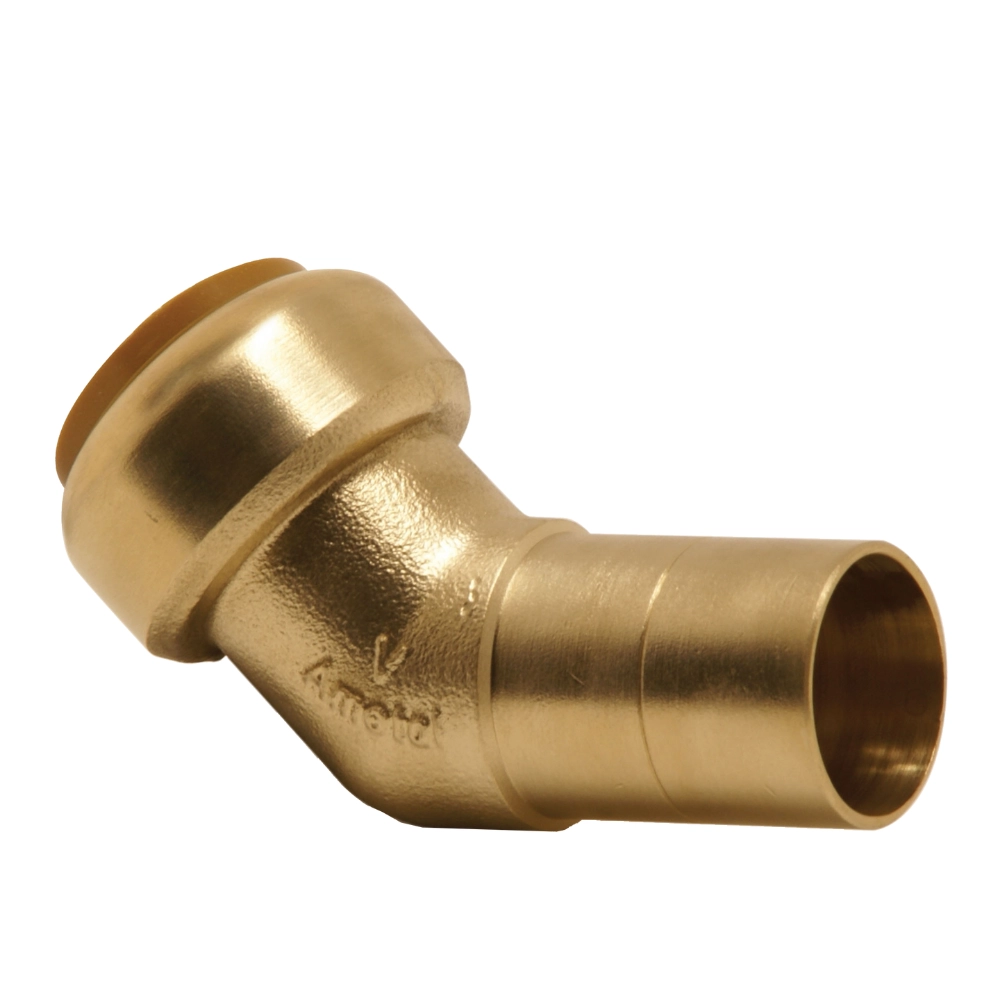 VSH Tectite – Cot 45° push x capăt tub DN15–DN25