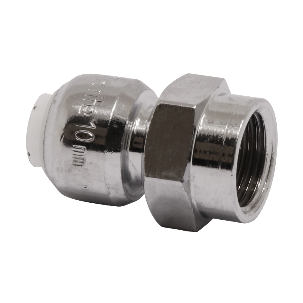 VSH Tectite – Racord drept cromat push x filet interior BSPP DN10–DN15