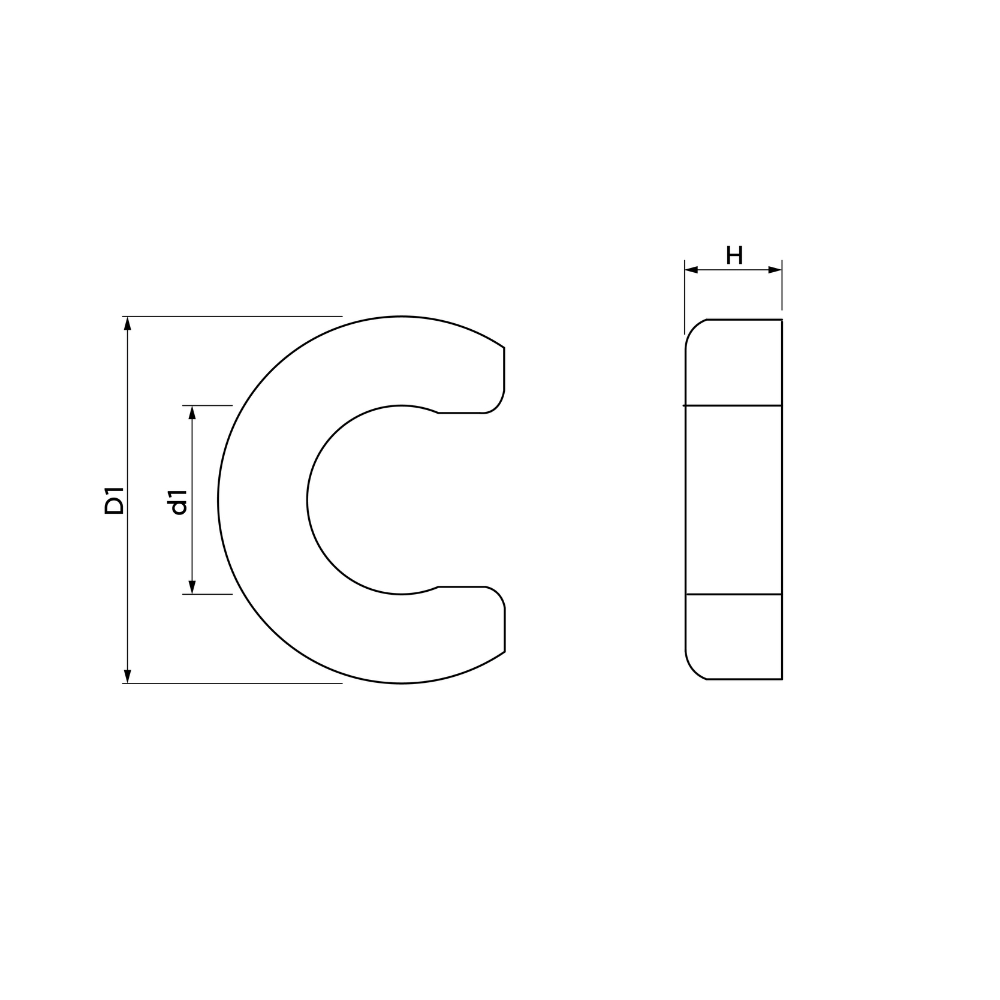 VSH Tectite - Clemă de demontare Type DC DN10–DN25 (set. 5 buc) - imagine 3