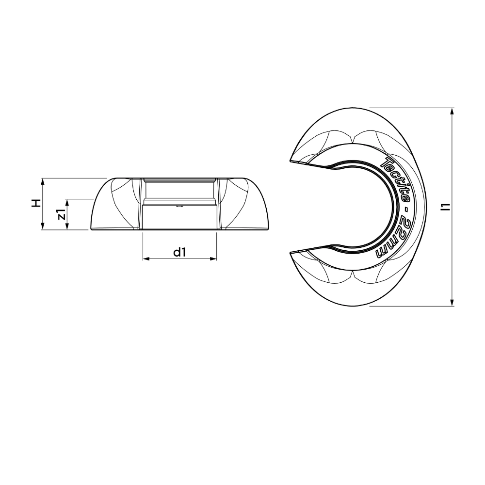 VSH Tectite - Clemă de demontare Type DC DN10–DN25 (set. 5 buc) - imagine 4