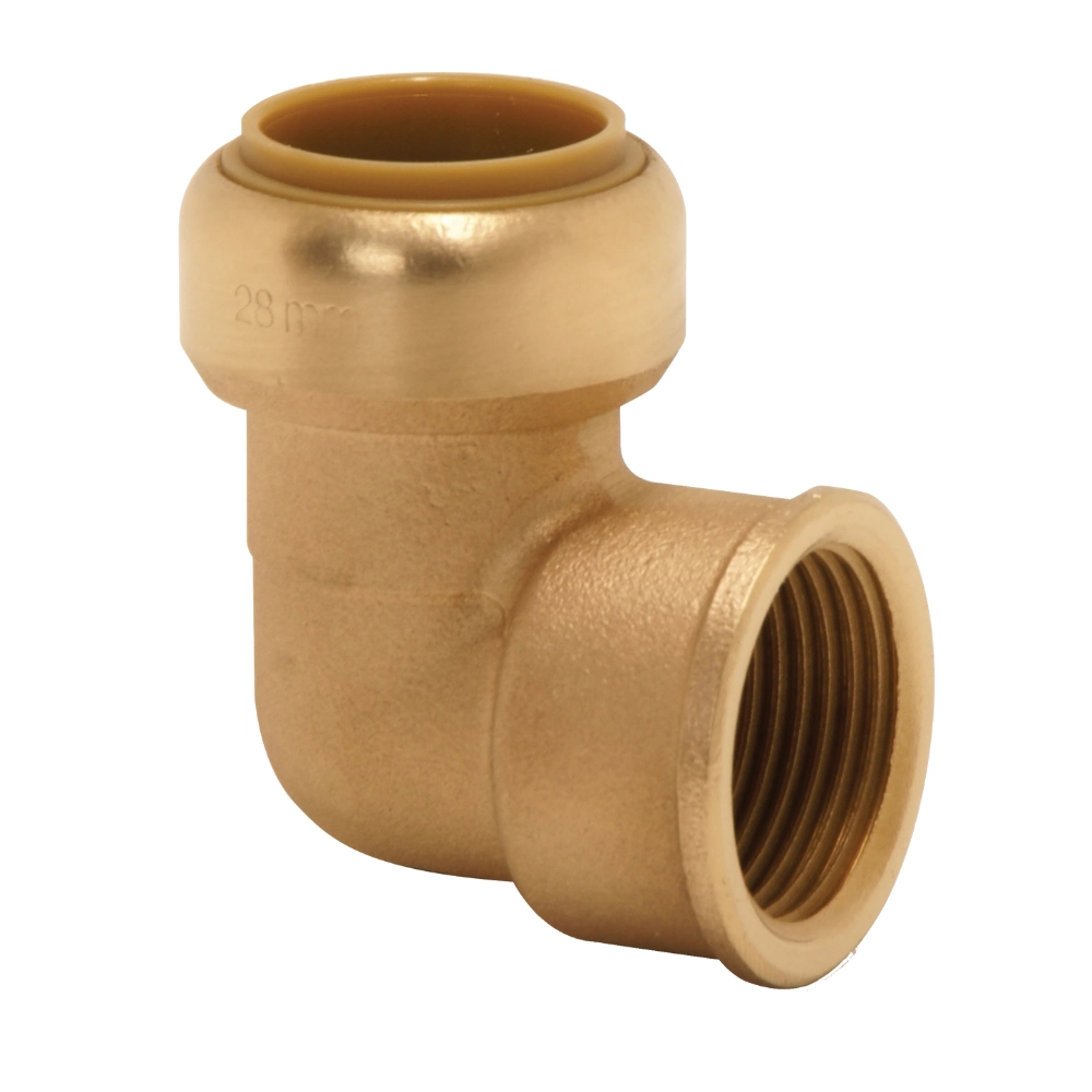 VSH Tectite – Cot 90° push x filet interior BSPP DN10–DN25