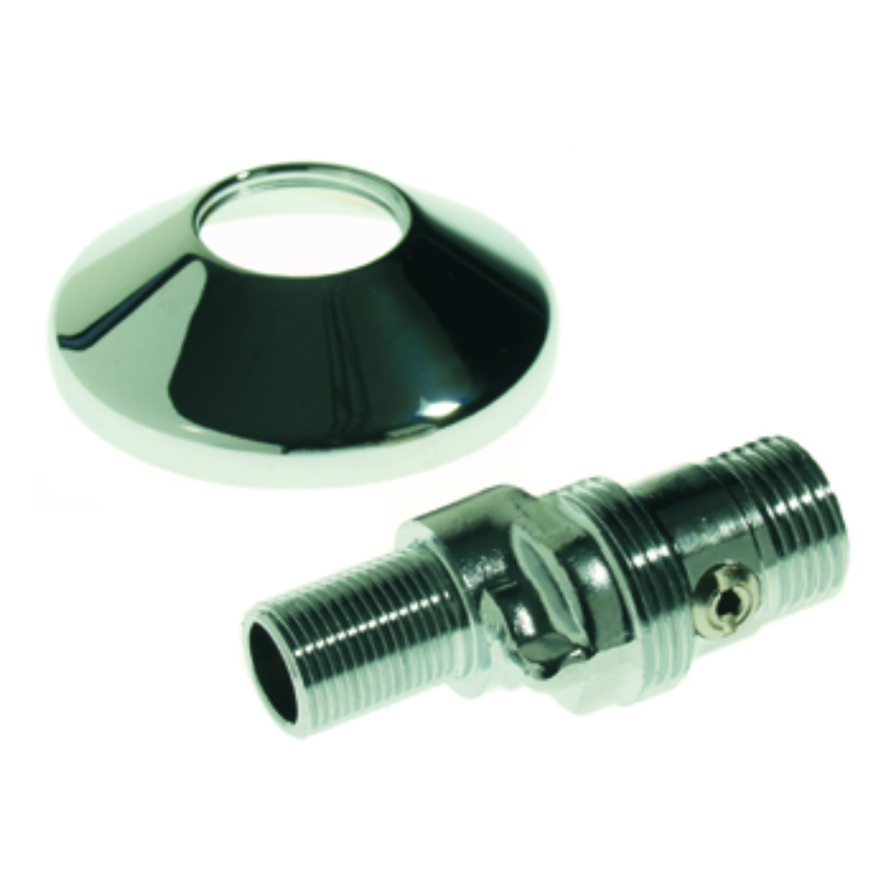 Broen – Robinet S-coupling cu bilă 2 x filet exterior cu flanșă