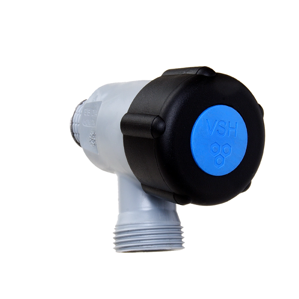 VSH – Robinet cu aerator Aquarius DA-EB, plastic, G1/2″xG3/4″, PN10, max. 60°C, pentru apă potabilă