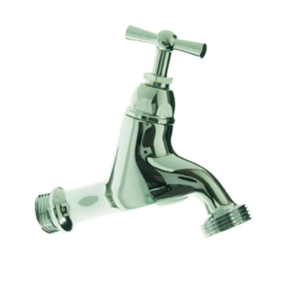 VSH – Robinet cu aerator NEN DA-EB, cu supapă de sens, G1/2″xG3/4″, PN10, alamă cromată