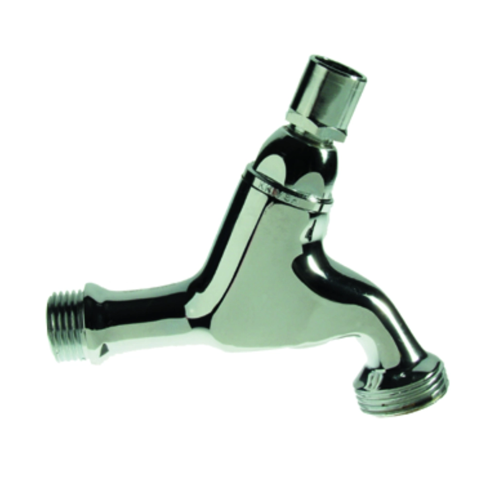 VSH – Robinet cu aerator NEN DA-EB, fără cheie, cu supapă de sens, G1/2″xG3/4″, PN10, alamă cromată