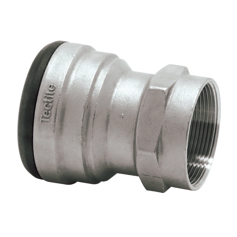VSH Tectite - Cot drept push x filet interior – inox (15xG1/2" – 54xG2") - imagine 4
