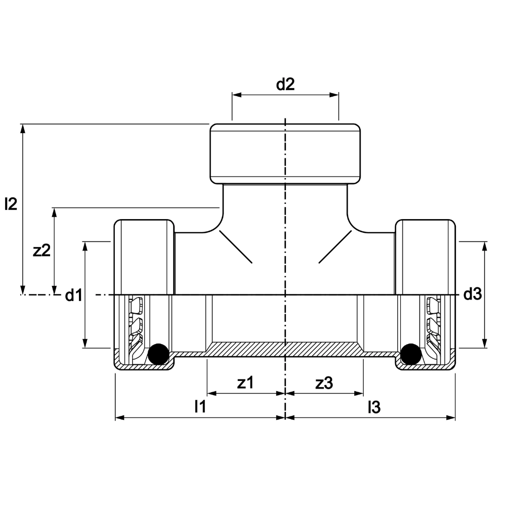 VSH Tectite Sprint - Teu 3 x push (DN10 – DN25) - imagine 2