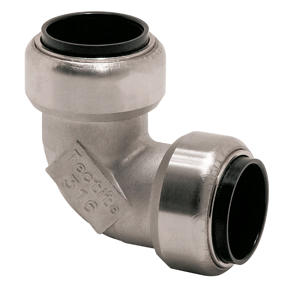 VSH Tectite - Cot 90° cu 2 capete push (DN12–DN50) - imagine 2