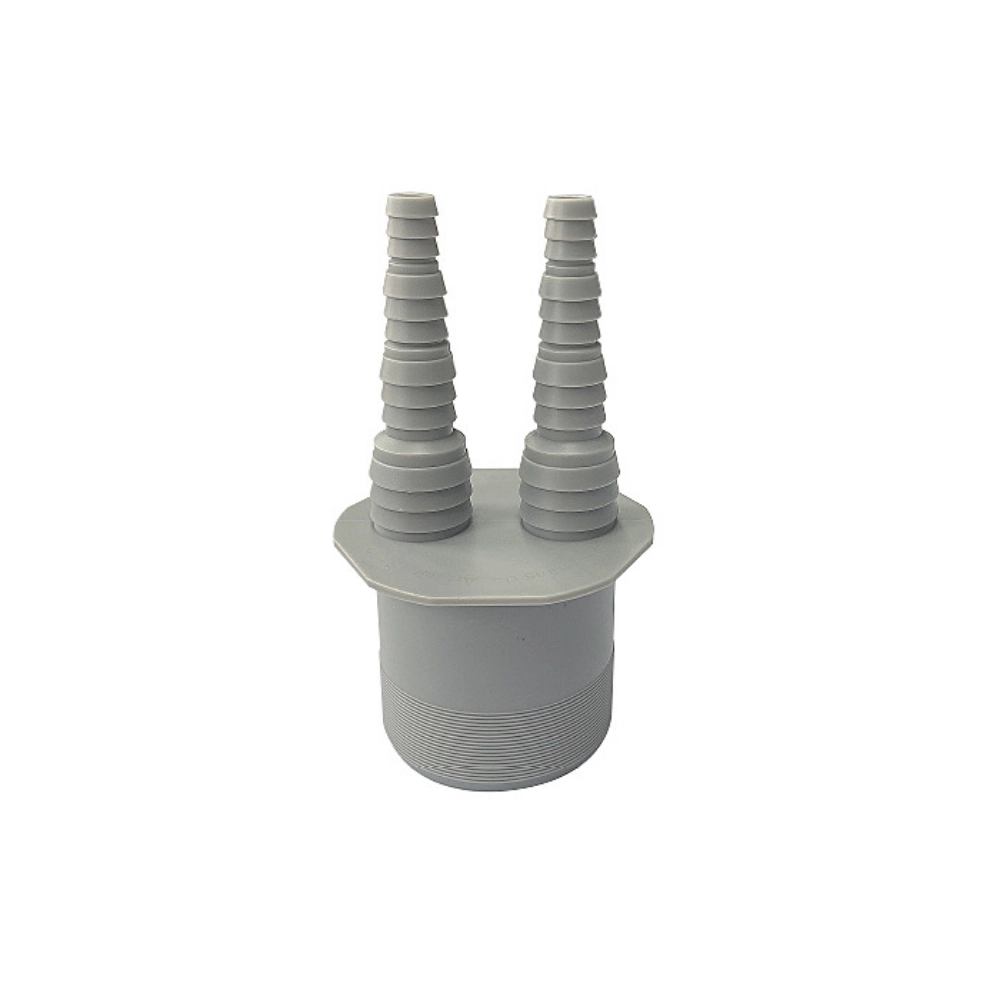 HAAS – Conector dublu furtun drept, Ø 8,3–20,5 mm, DN 50