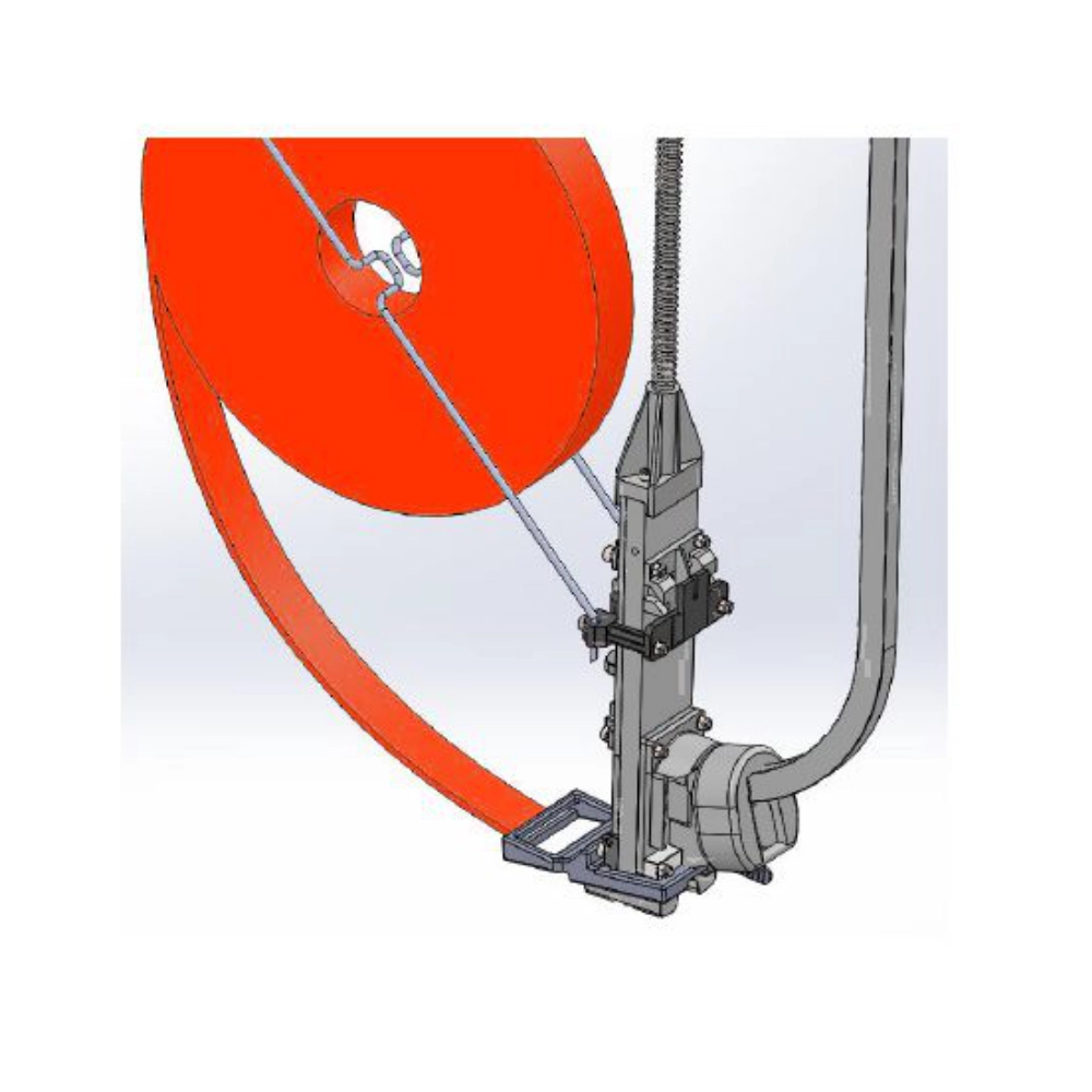 WINKLER TECHNIK – Set adaptor cu suport pentru bandă izolantă, sistem de prindere pe tacker - imagine 3